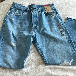501 Original cropped jeans
